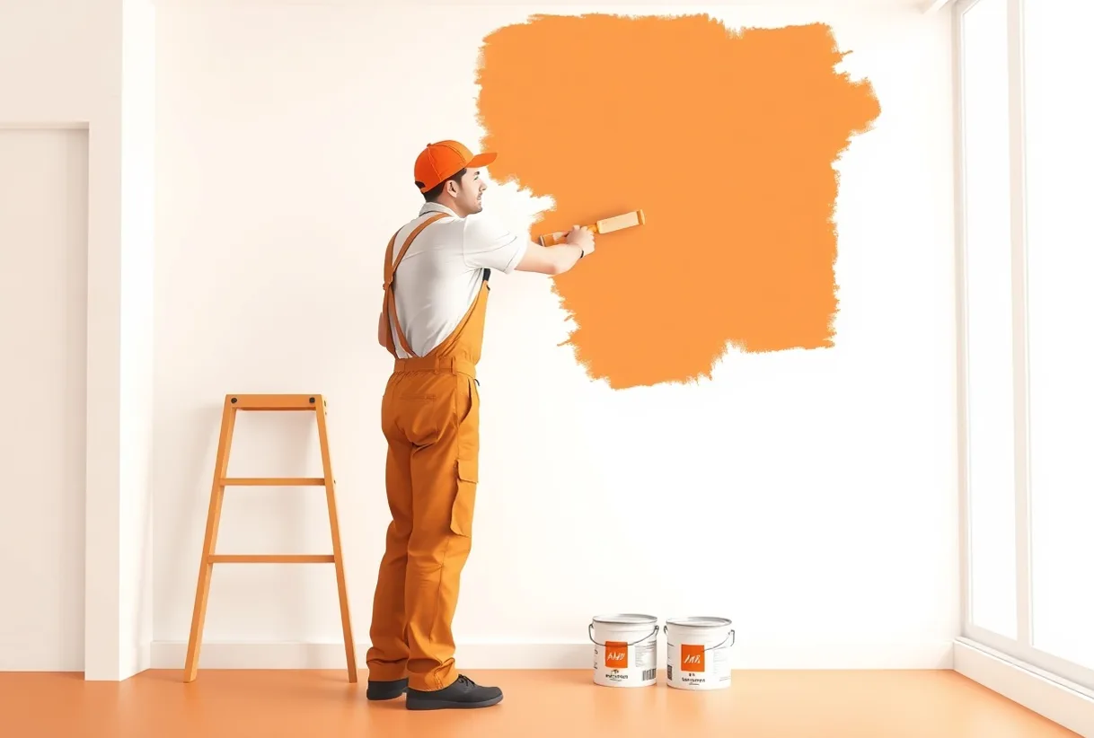 Peintre Gex 01170 en intervention sur un chantier